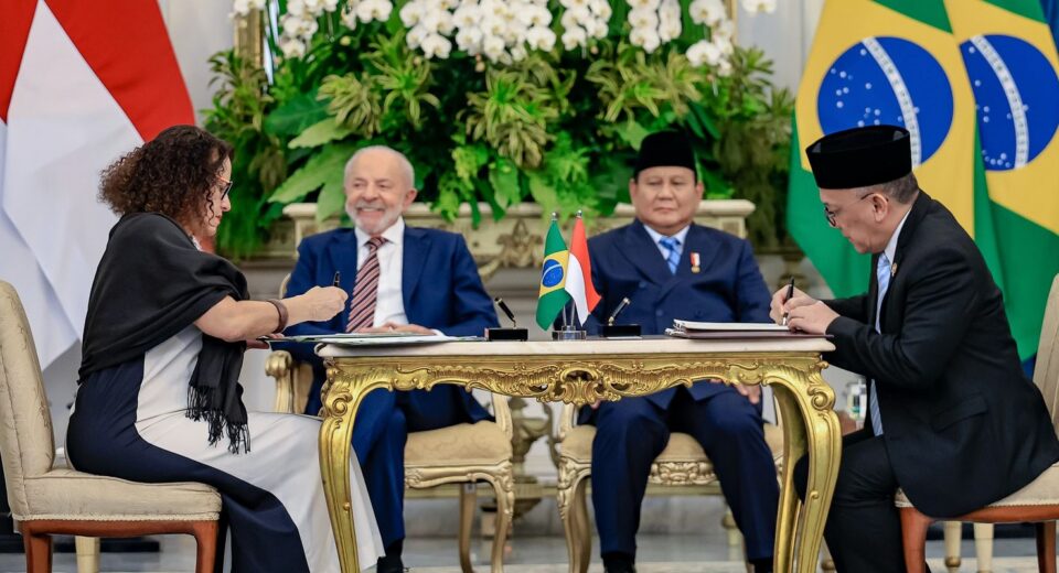 Brasil e Indonésia assinam comunicado e citam potencial de parcerias