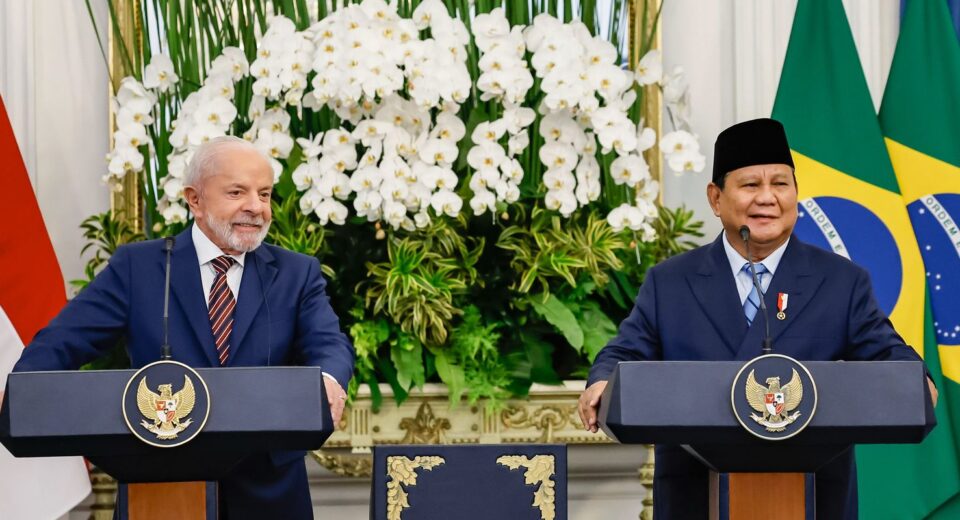 Lula: parcerias entre Brasil e indonésia são promissoras
