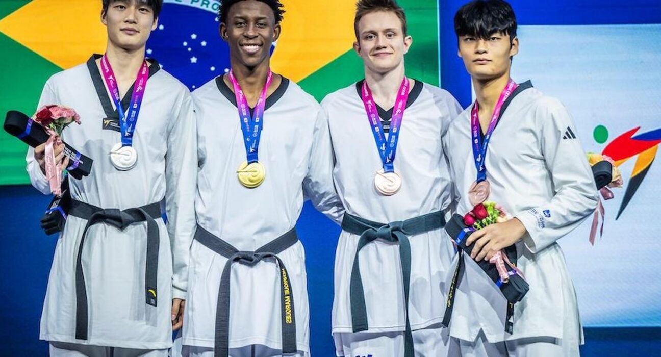 Henrique Marques conquista 2º ouro brasileiro no Mundial de Taekwondo