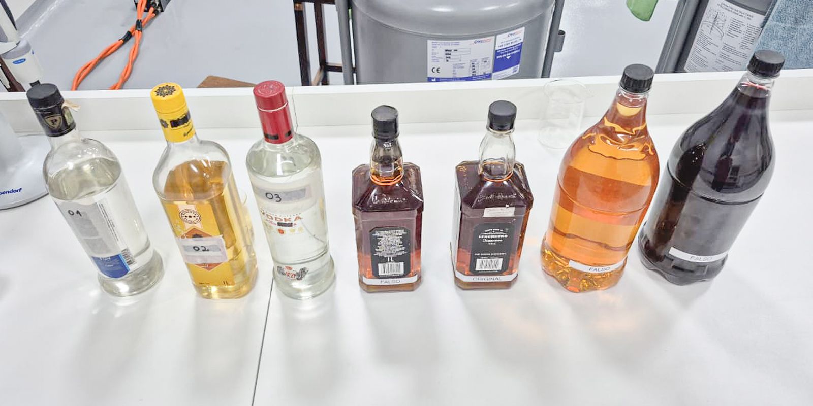 Casos confirmados de intoxicação por metanol chegam a 59 no país