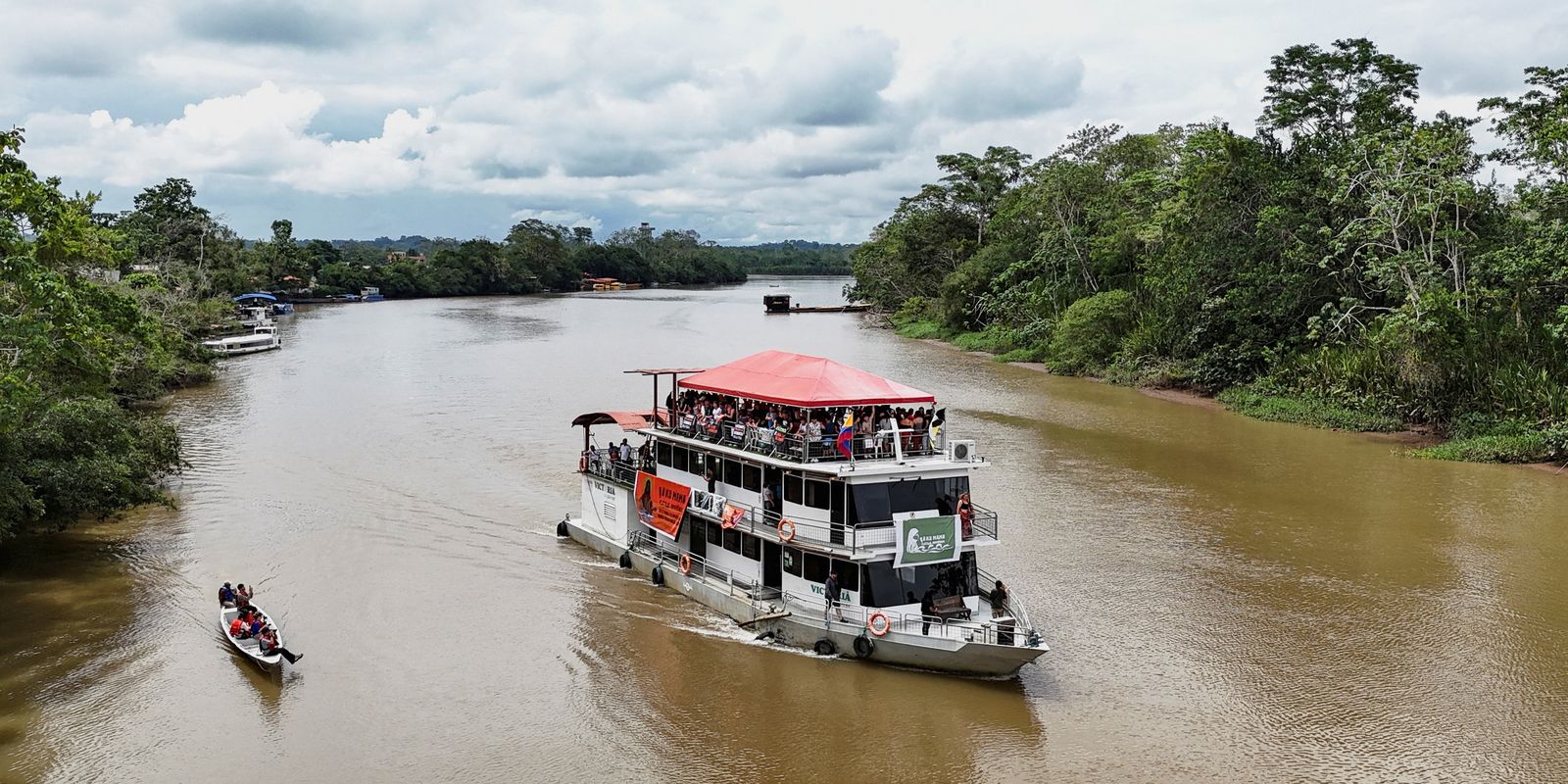 Flotilha Yaku Mama chega à COP30 com demandas de povos indígenas
