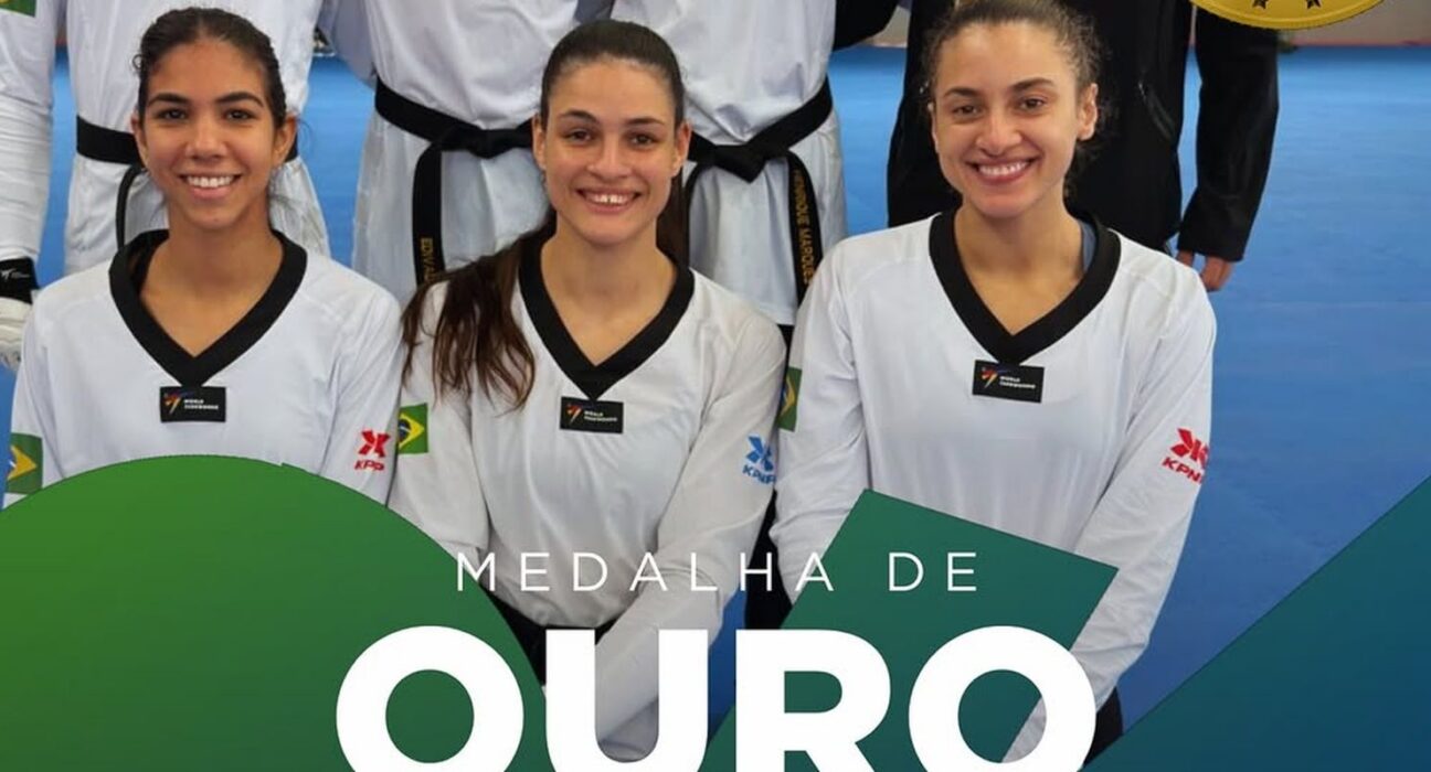Brasil é tricampeão na Copa do Mundo por equipes de taekwondo na China