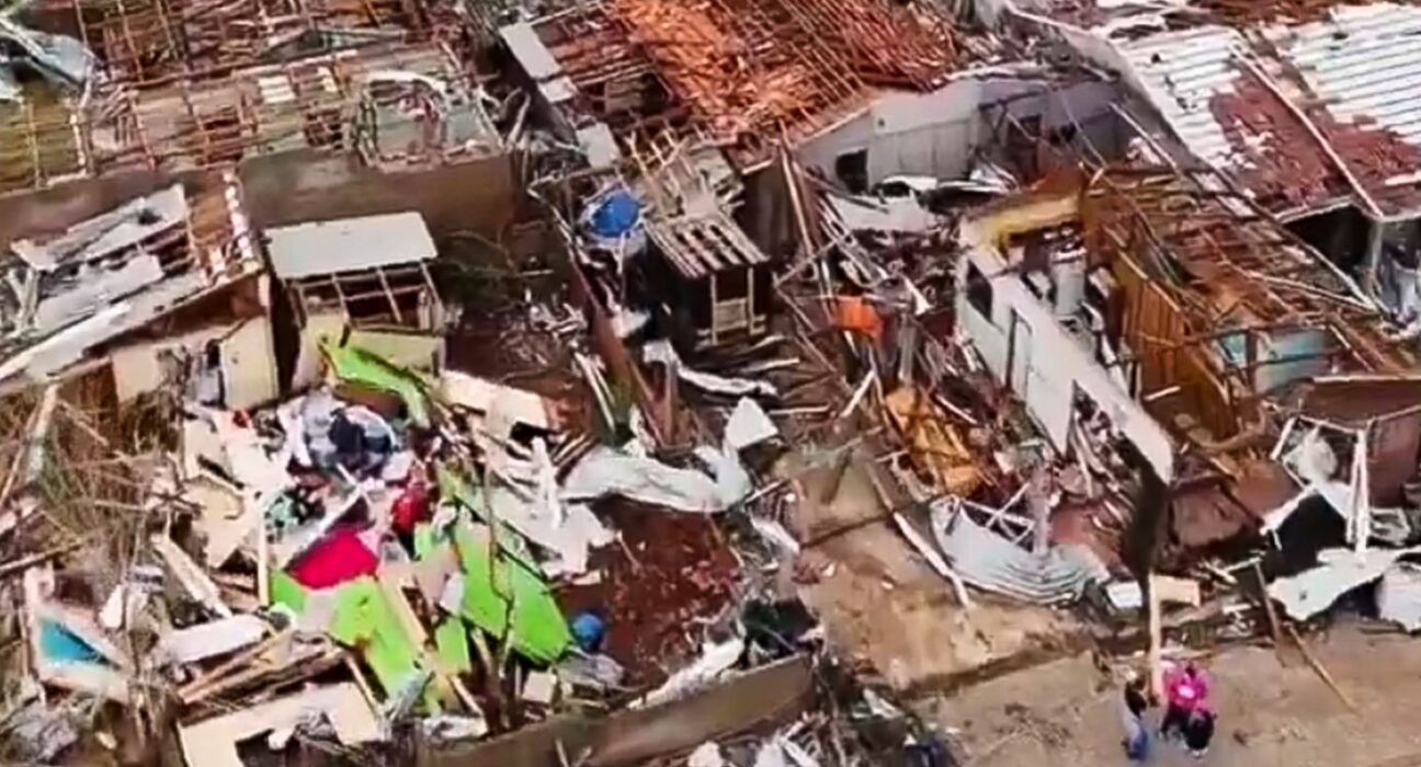 Tornado destrói 90% de cidade no Paraná e causa seis mortes