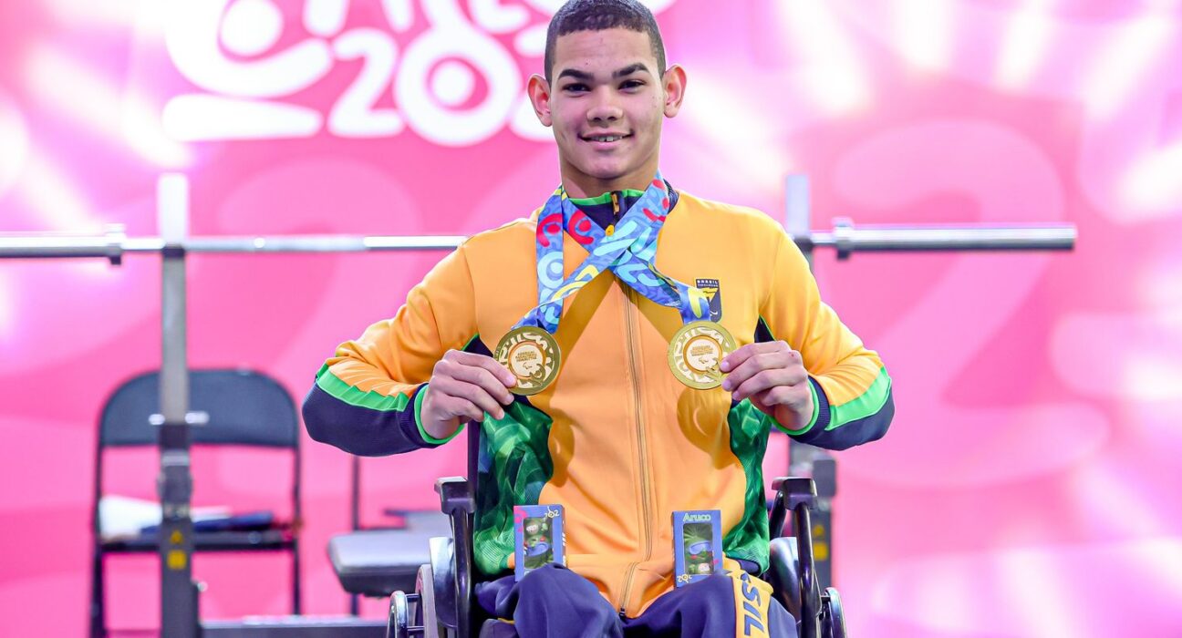Parapan de jovens: Brasil conquista 12 medalhas em dia de recorde