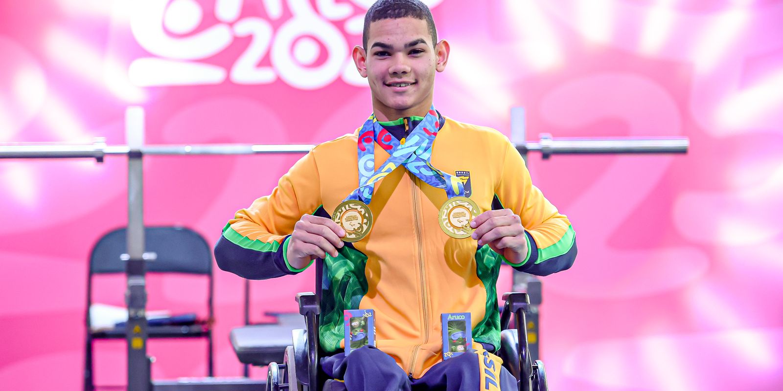 Parapan de jovens: Brasil conquista 12 medalhas em dia de recorde