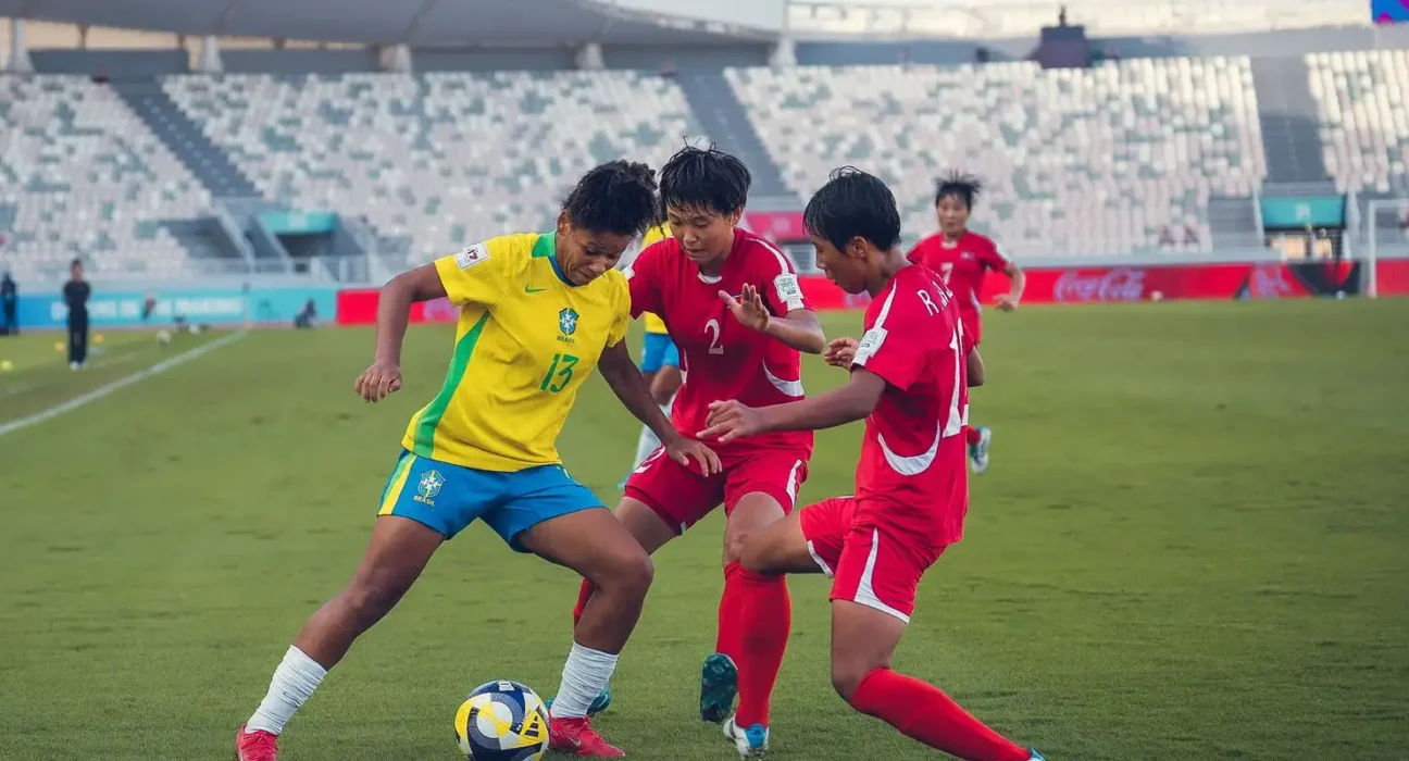Mundial Sub-17 Feminino: Brasil luta, mas perde para Coreia do Norte