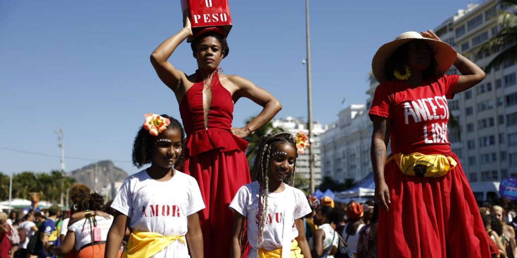 Mulheres negras em marcha defendem reparação econômica