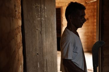 Balsas (MA), 09/10/2025 – O agricultor familiar Fábio Soares de Sousa, conhecido como Miúdo,  morador da comunidade de Boa Esperança, no Vão do Uruçuí, área rural dos Gerais de Balsas. Foto: Fernando Frazão/Agência Brasil