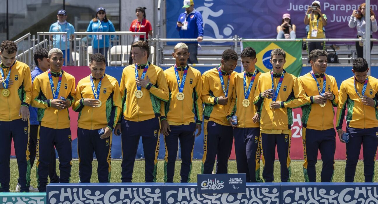 Brasil encerra Parapan de Jovens na liderança do quadro de medalhas