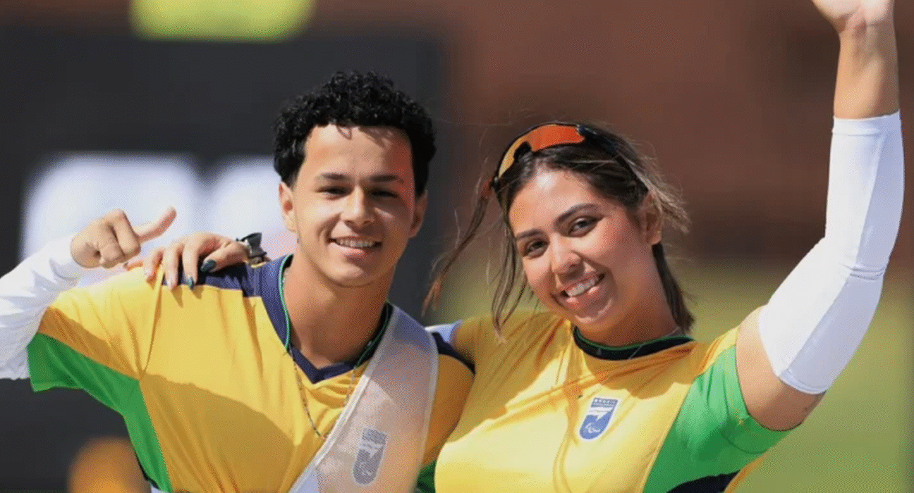 Tiro com arco do Brasil conquista 1ª medalha em um Parapan de Jovens