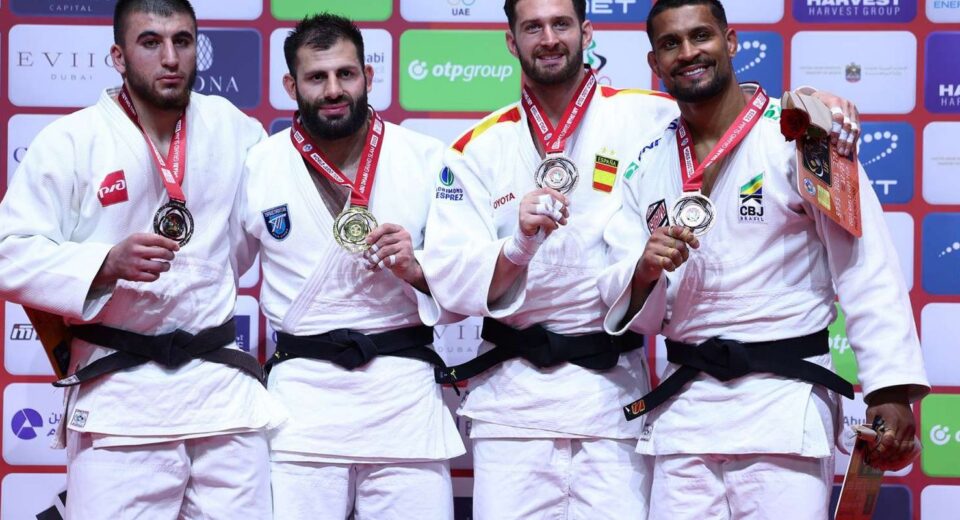 Judô: Leonardo Gonçalves leva bronze no Grand Slam de Abu Dhabi