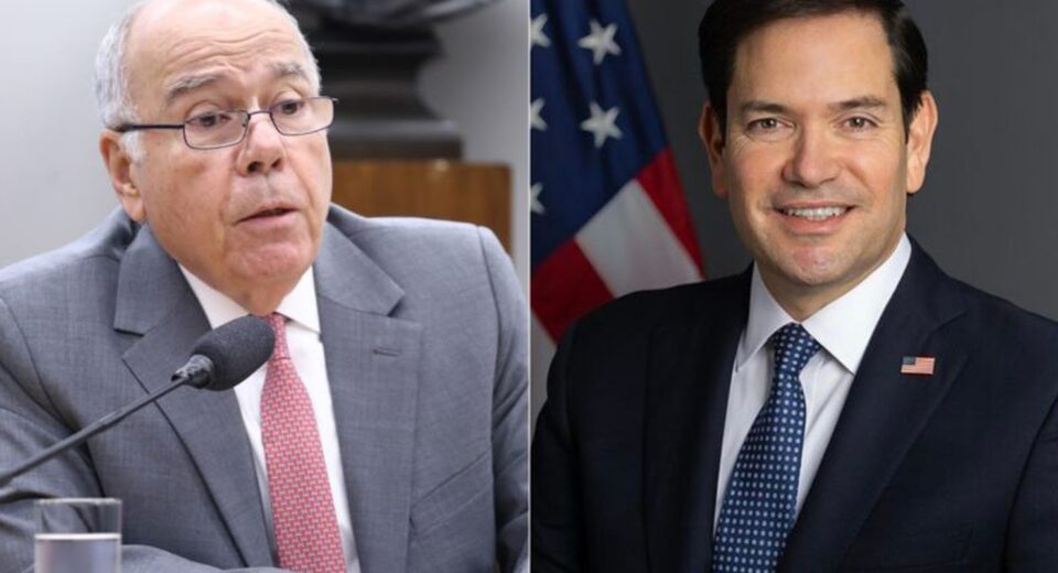 Mauro Vieira e Marco Rubio avançam em negociações sobre tarifas