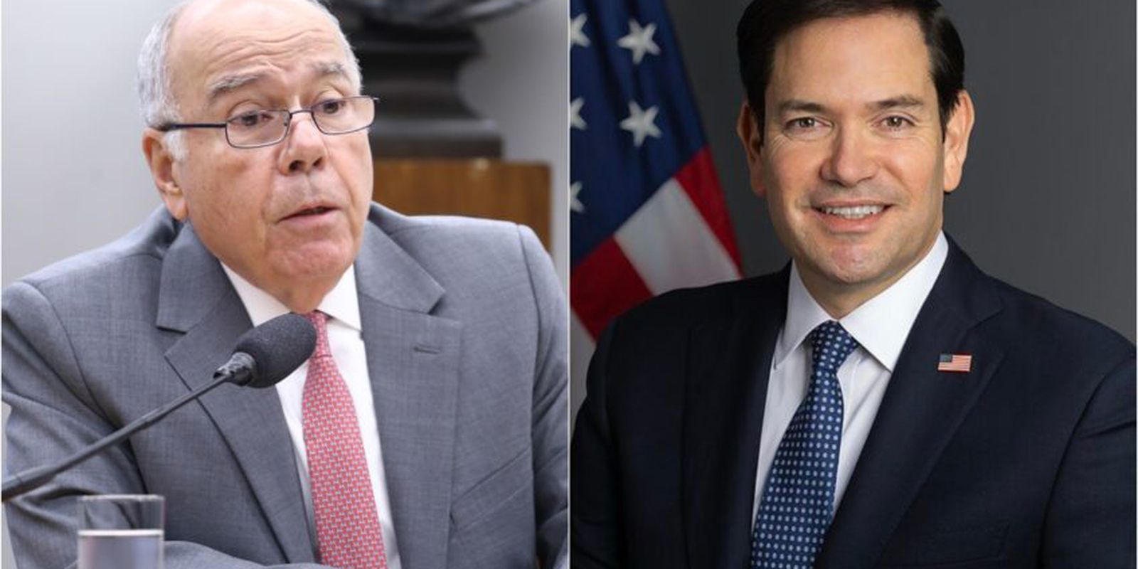 Mauro Vieira e Marco Rubio avançam em negociações sobre tarifas