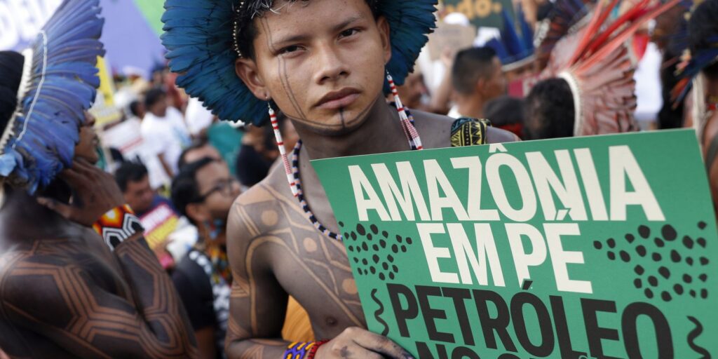 Em marcha global, indígenas cobram punição por morte de Guarani Kaiowá