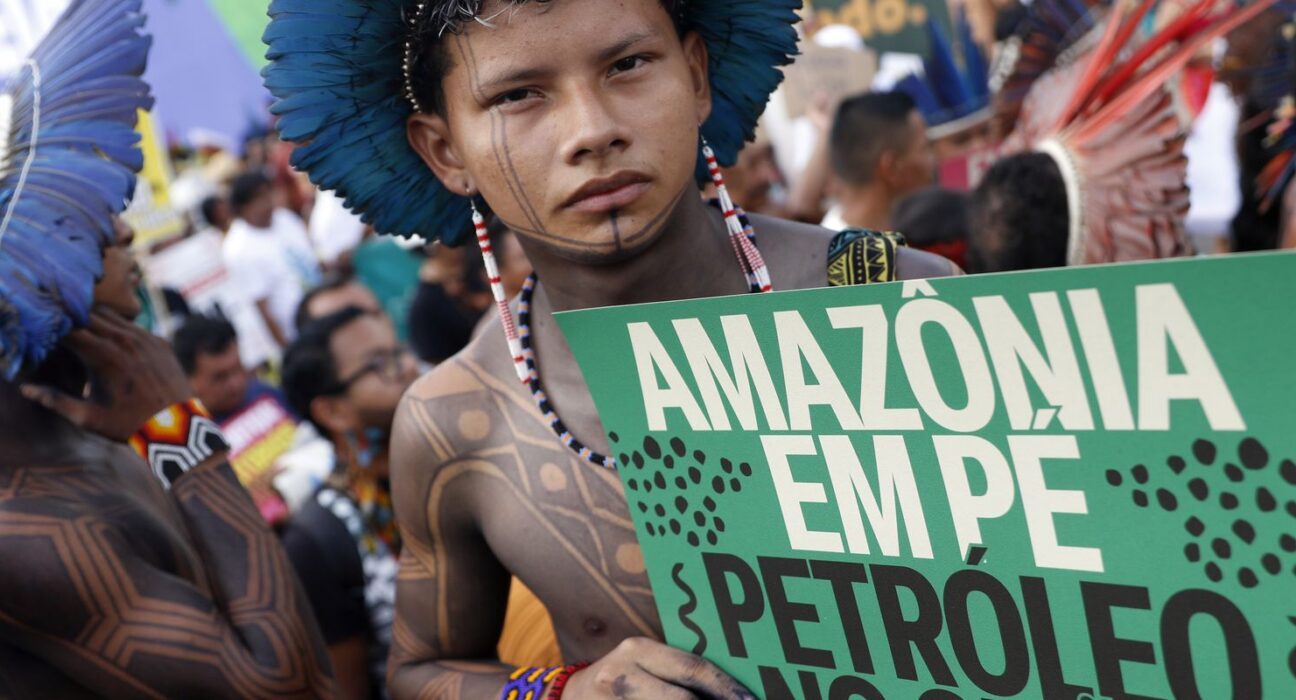Em marcha global, indígenas cobram punição por morte de Guarani Kaiowá