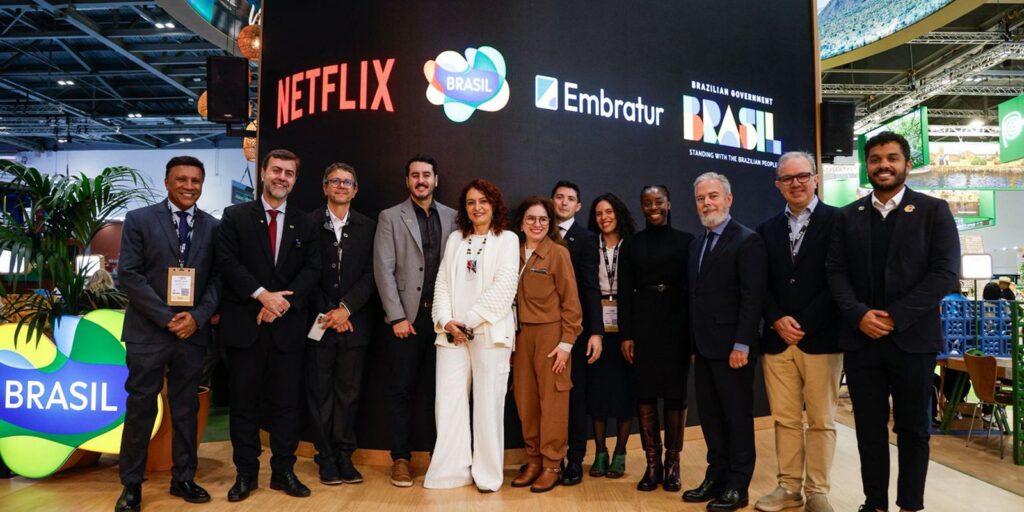 Embratur e Netflix lançam guia turístico do Brasil na WTM Londres
