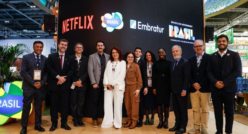 Embratur e Netflix lançam guia turístico do Brasil na WTM Londres