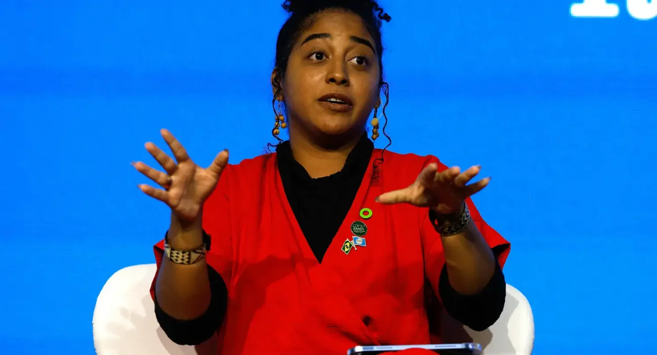 Liderança jovem da COP quer justiça climática no centro da conferência