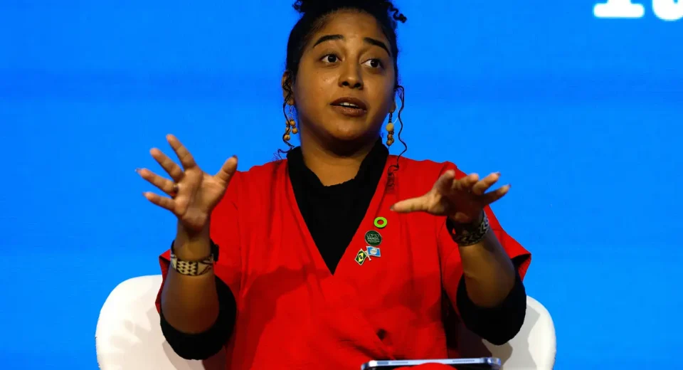 Liderança jovem da COP quer justiça climática no centro da conferência