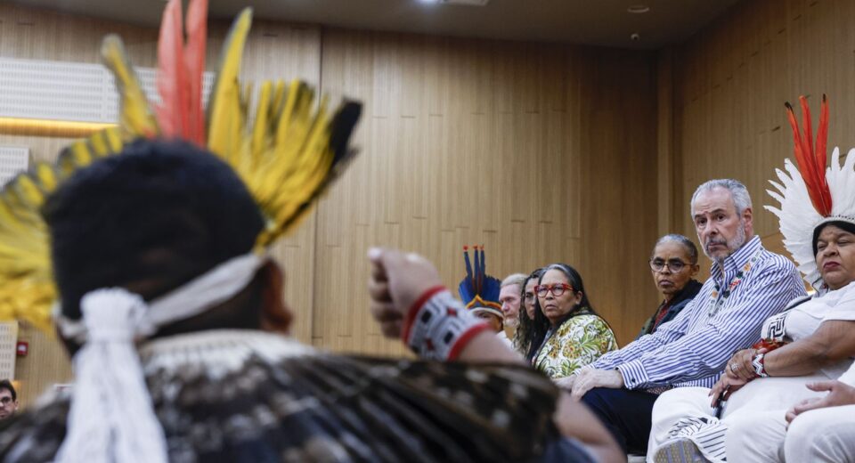 Após protesto, indígenas Munduruku são recebidos por presidente da COP