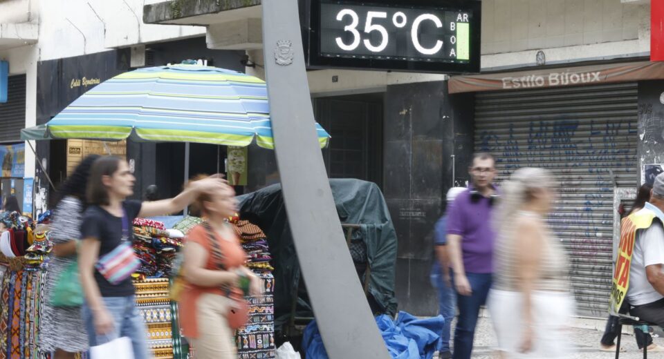 2025 deve ser o segundo ano mais quente, diz organização meteorológica