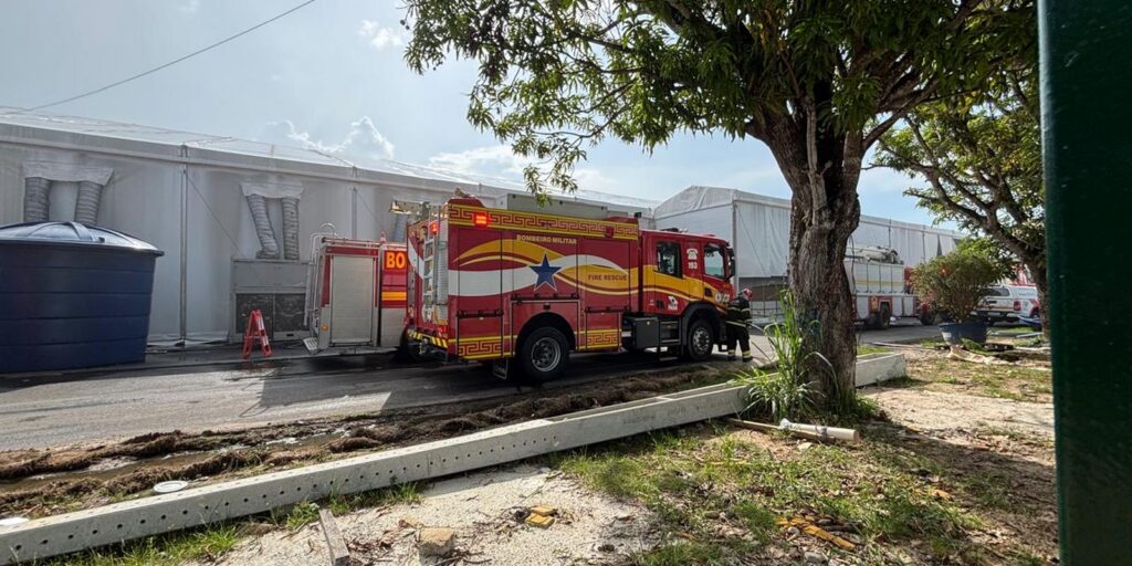 Zona Azul da COP30 é reaberta após incêndio