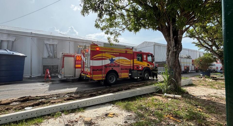 Zona Azul da COP30 é reaberta após incêndio