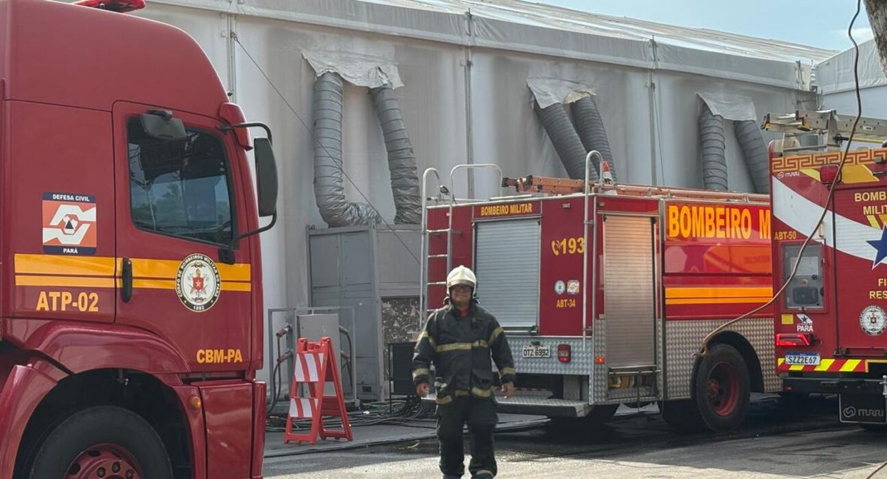 Incêndio na COP30 foi controlado em 6 minutos e evacuação foi rápida