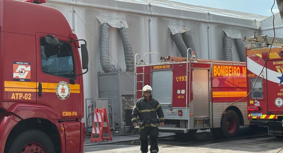 Incêndio na COP30 foi controlado em 6 minutos e evacuação foi rápida