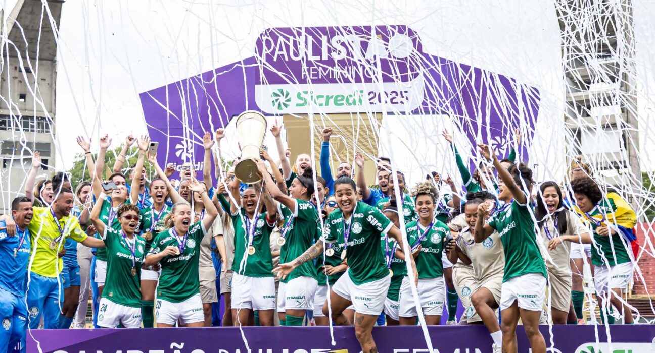 Palmeiras segura Corinthians e conquista o tetra do Paulista Feminino