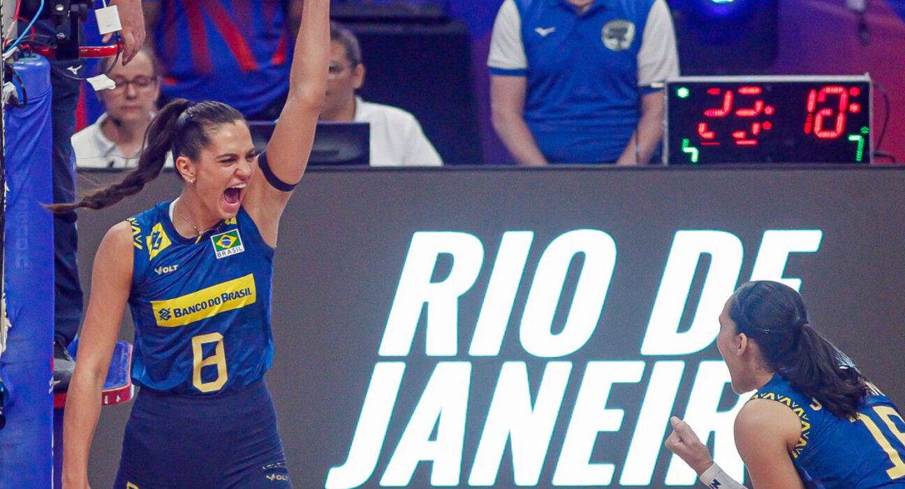 Central Julia Kudiess é eleita a 5ª melhor jogadora do vôlei mundial