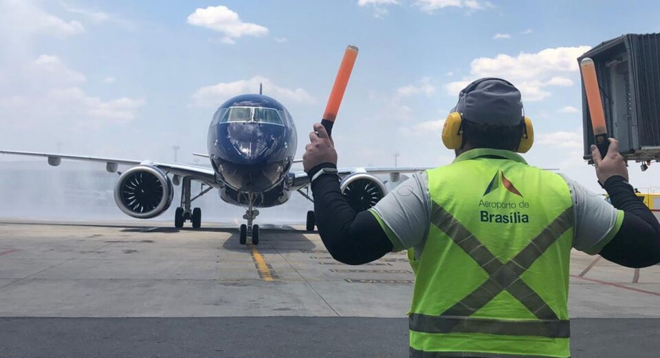 Ventania em Congonhas e Guarulhos impacta Aeroporto de Brasília
