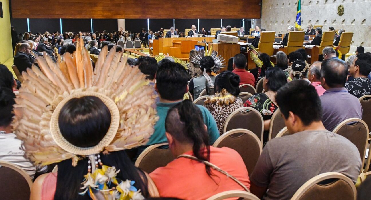STF abre sessão de julgamento do marco temporal de terras indígenas