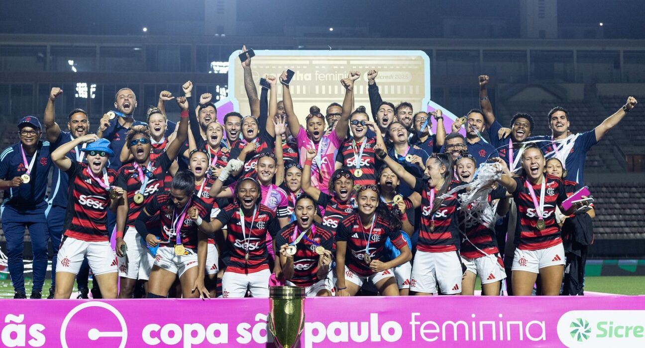 Flamengo goleia Grêmio e conquista Copinha Feminina