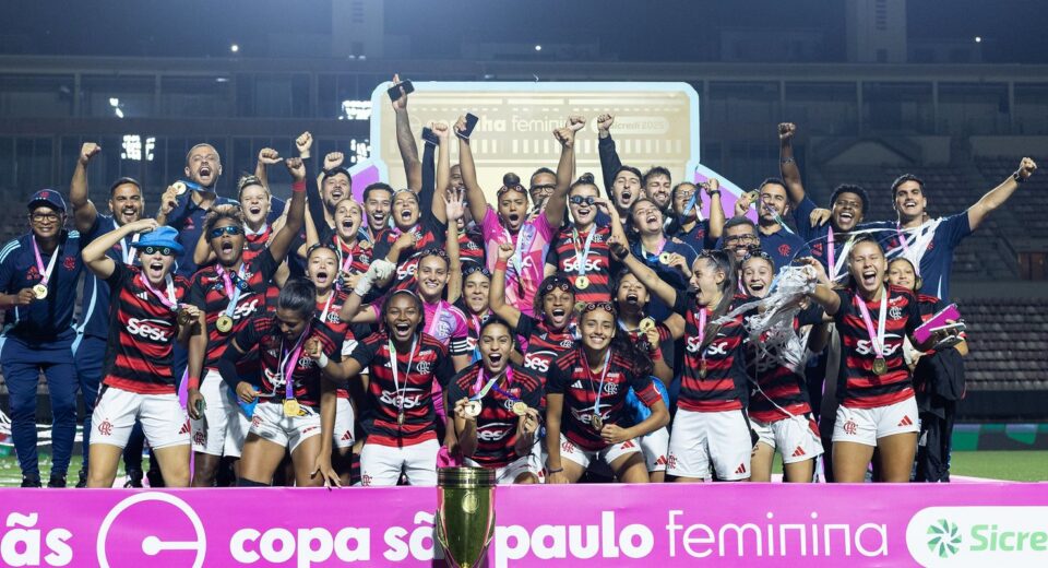 Flamengo goleia Grêmio e conquista Copinha Feminina