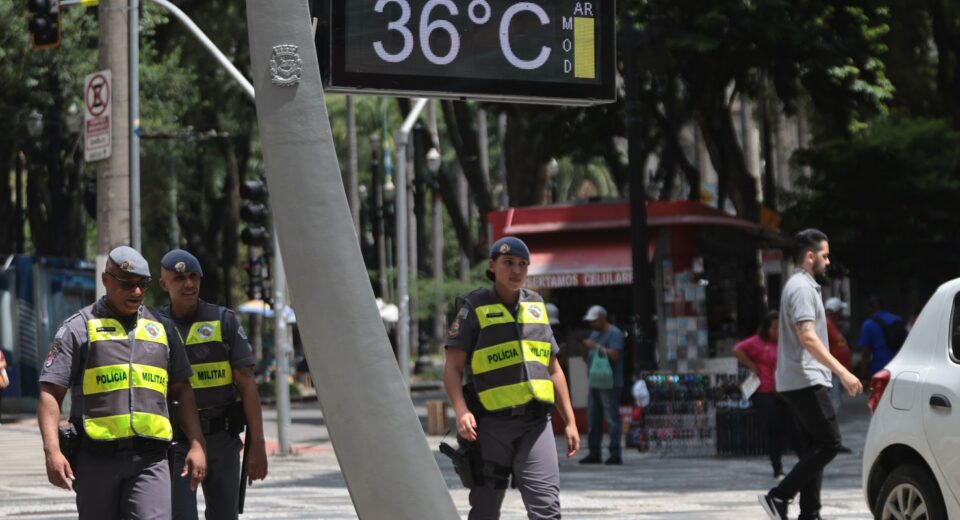 São Paulo tem nova máxima histórica para dezembro, com 36,2°C
