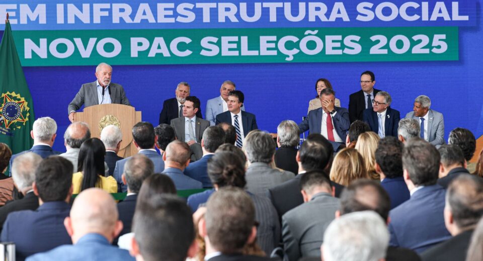 Novo PAC: 70,8% dos R$ 1,3 trilhão já foram executados