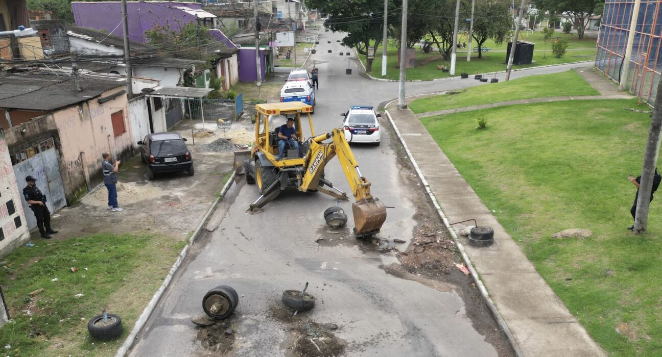 Operação Barricada Zero removeu 6,5 toneladas de bloqueios no Rio