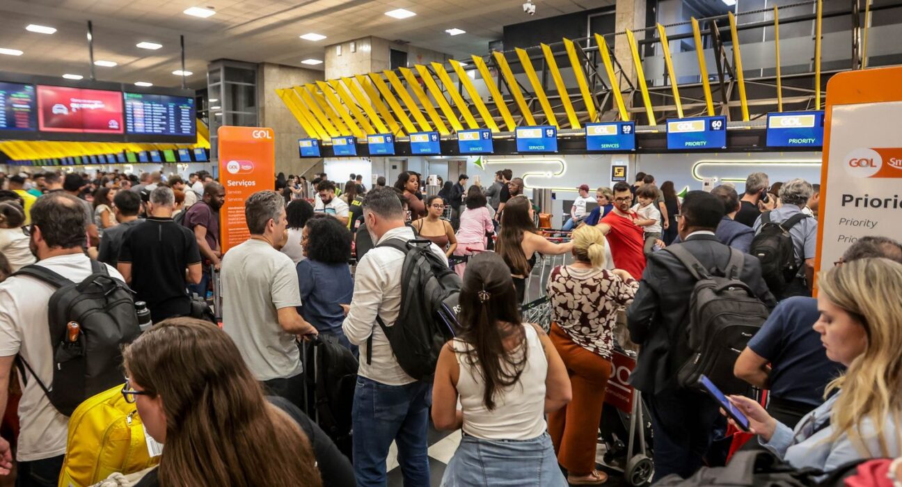 Ventania faz Congonhas cancelar 87 decolagens e 80 pousos