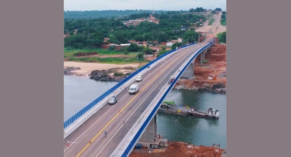 Ponte entre Tocantins e Maranhão que desabou há um ano é reinaugurada