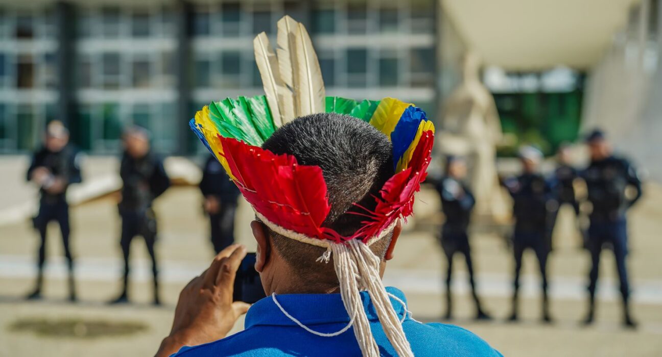 STF julgará marco temporal de terras indígenas de forma presencial