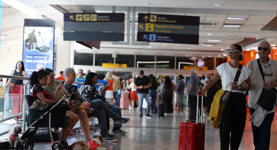 Número de passageiros em aeroportos teve aumento de 9,4% em 2025