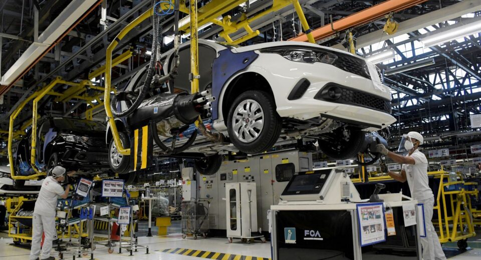 Produção de veículos cresce 3,5% em 2025