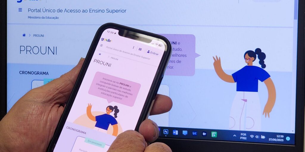 Prouni 2026: inscrições para o 1º semestre começam nesta segunda