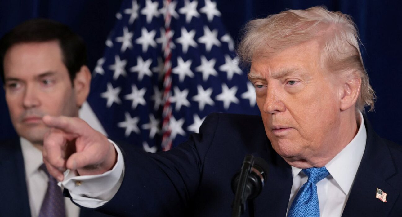 Trump indica diálogo com vice e descarta líder da oposição venezuelana