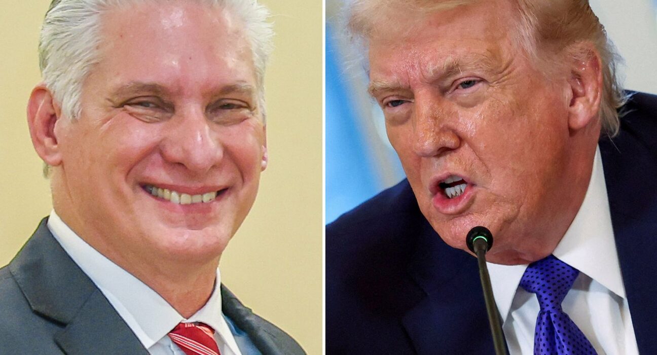 Trump faz ameaças a Cuba e presidente Miguel Diaz-Canel reage