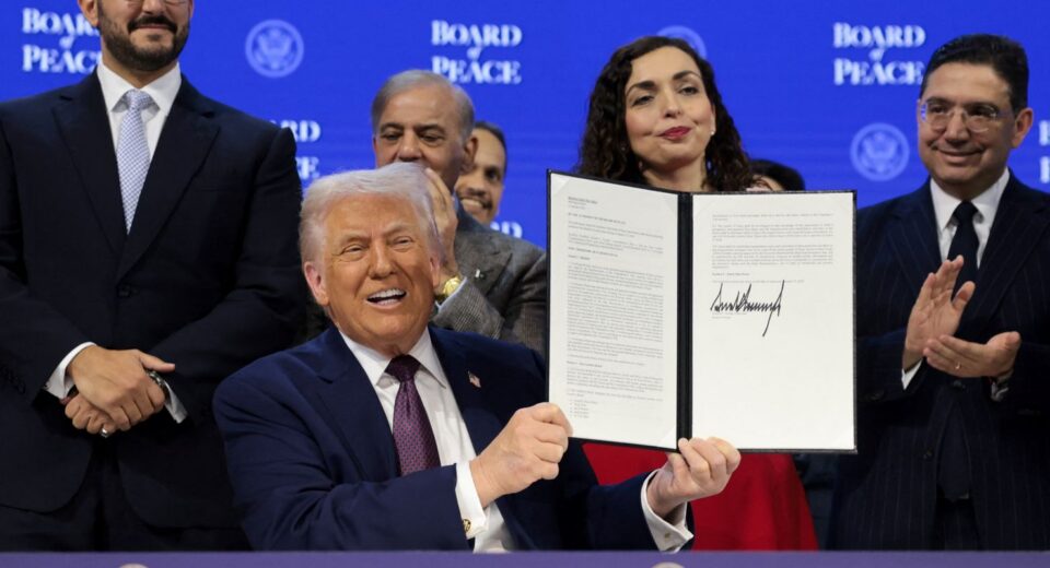 Trump lança em Davos Conselho de Paz criado por ele