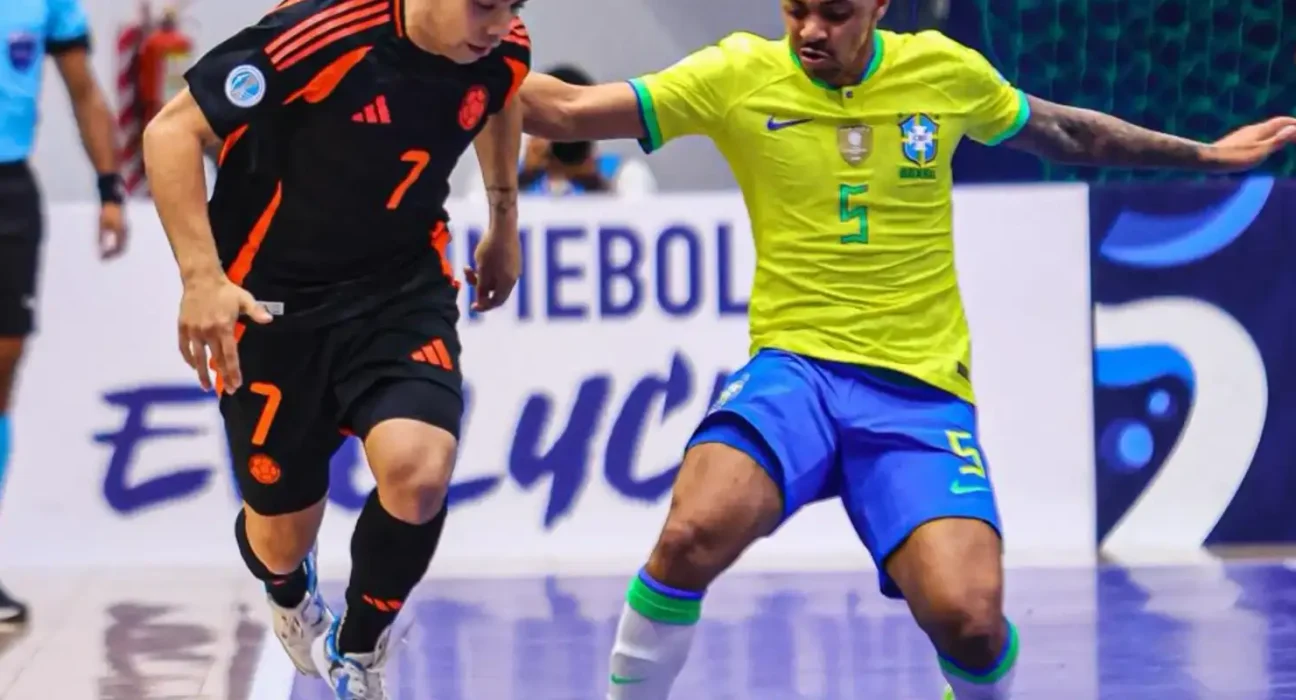 Copa América de Futsal: Brasil empata com Colômbia em estreia difícil