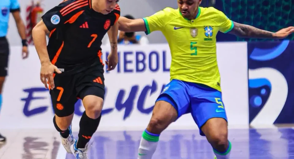 Copa América de Futsal: Brasil empata com Colômbia em estreia difícil