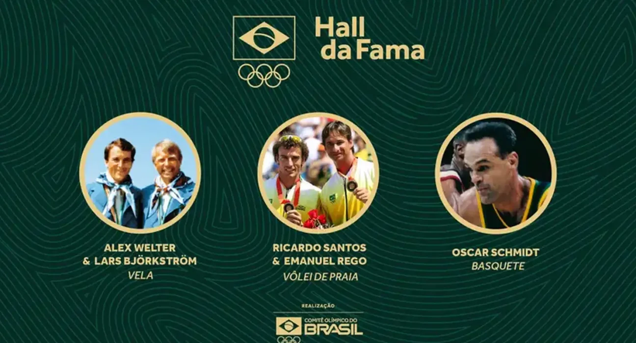 COB anuncia os atletas que serão homenageados este ano no Hall da Fama